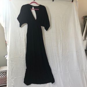 Stretchy beach maxi short sleeve